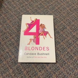 4 Blondes Hardcover Book